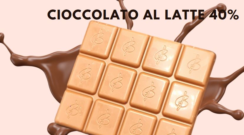 Tavoletta di cioccolato al latte 40% By Silvio Bessone