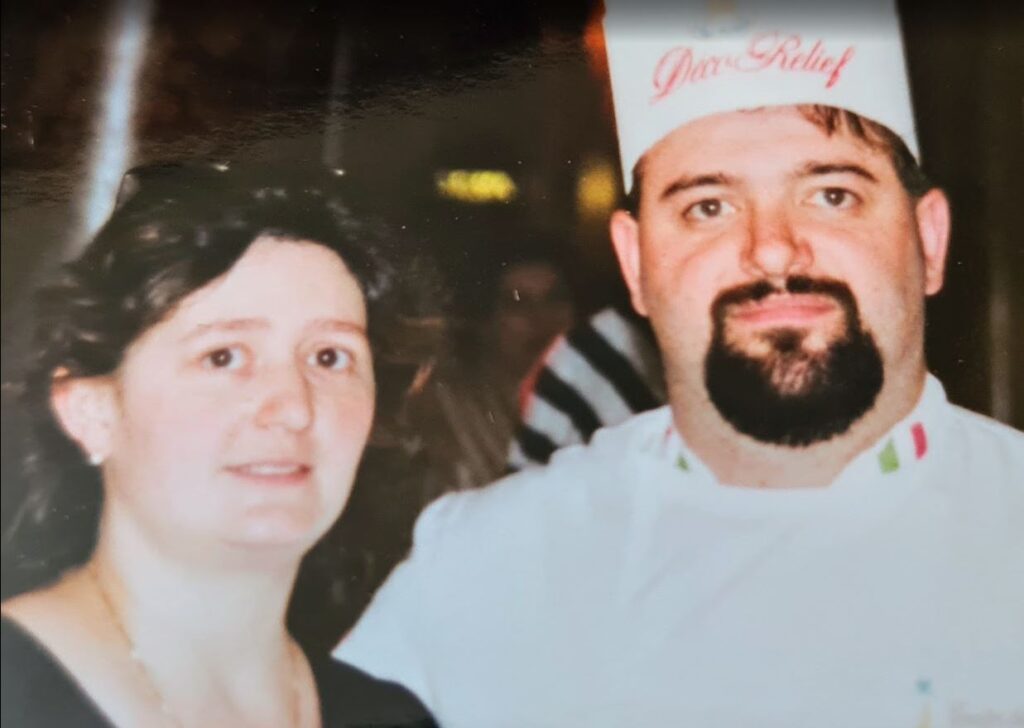 Io e Mary 40 anni fa all'inizio della nostra storia di famifglia e di impresa.